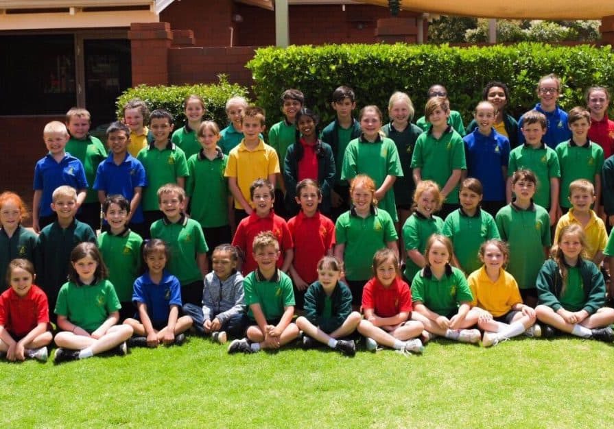 Fresh faces: These students (and more) joined St Joseph's School in 2018